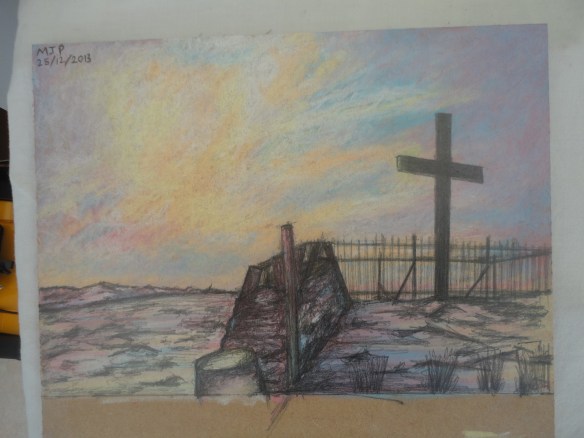 "Lonely Cross", Corbar Cross, Buxton.