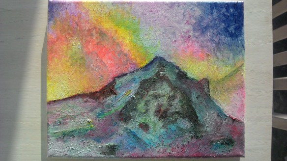 Glacier de la Grande Motte, Tignes, France. 