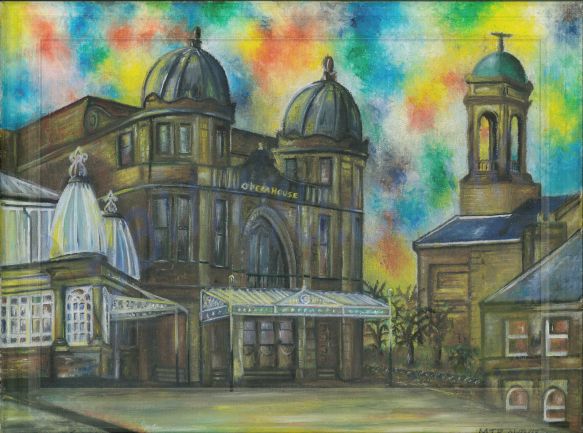 1. #13 - Oil Paint, A3 Canvas. NFD