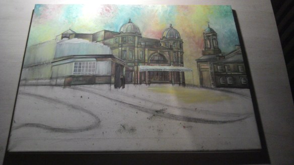 Work on the conservatory has now started.