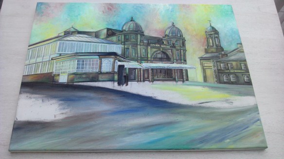 Mostly completed now, just the road and a few more details to add. 