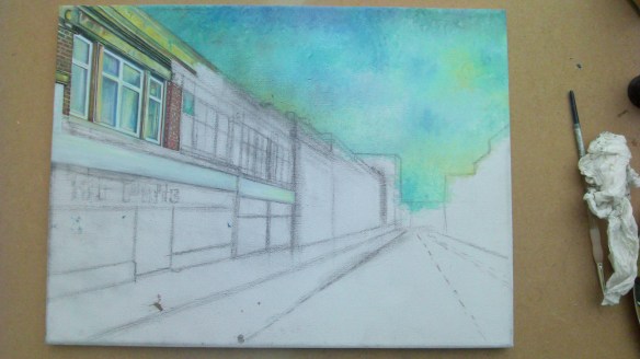 Some of the window details are now completed.