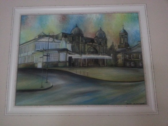 Buxton Opera House in its new frame and new home. 