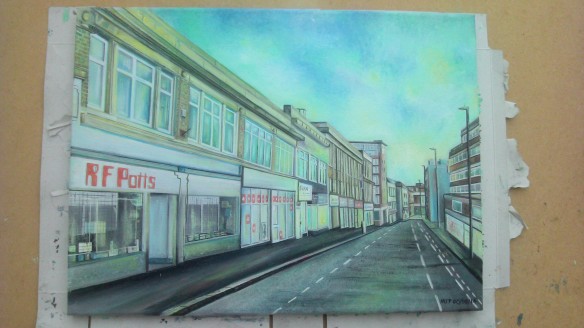 Babbington Lane, Derby - now complete and drying and awaiting delivery to its new owner. 