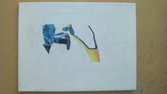 Showing more paint and body work completed.