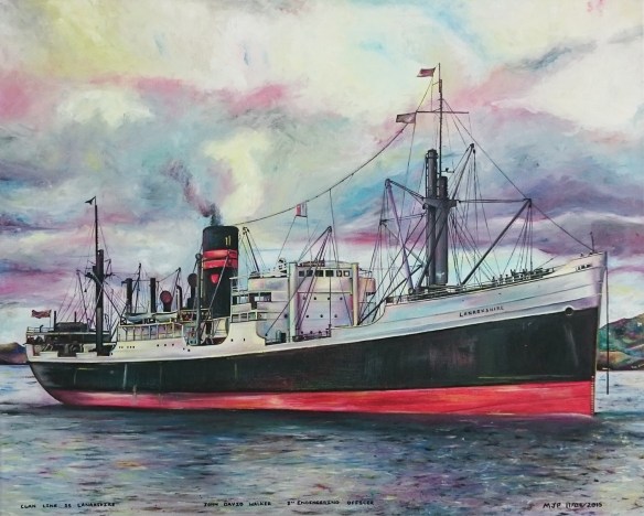 18. The Lanarkshire – Oil Paint, A2 Canvas. SOLD