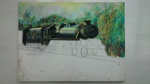 Showing further tender and boiler details